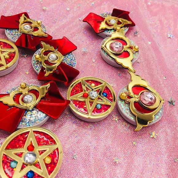 Unique sailor moon diy pop socket - Picture 5 of 6